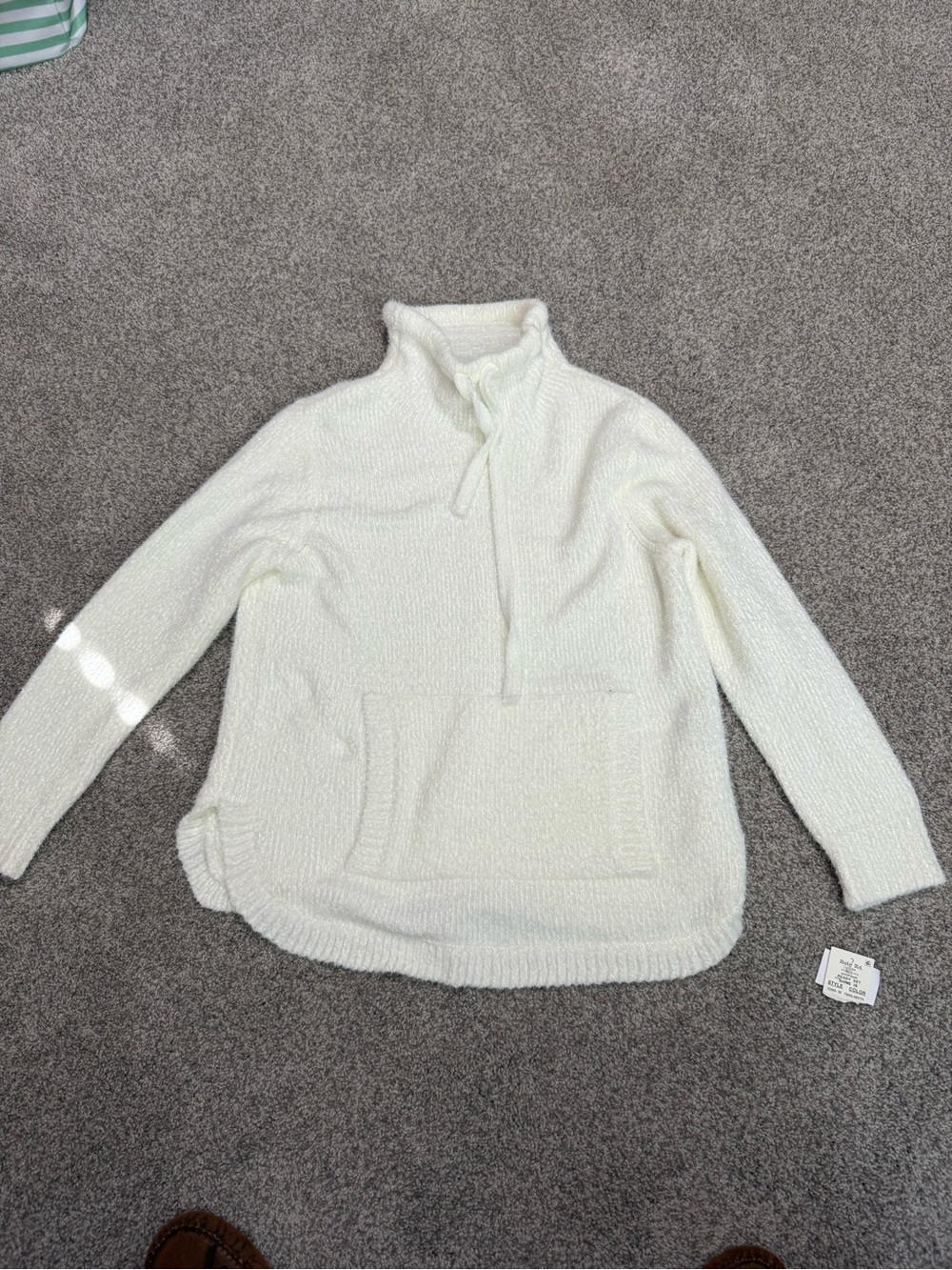 Ruby Rd. Ivory Cozy Pullover sweater